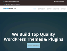 Tablet Screenshot of bluewindlab.net